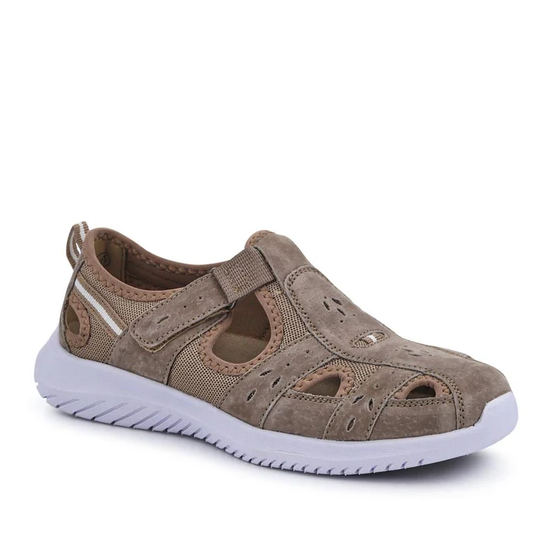 Leather Adventure Sandals - BRK39011 / 325 010 - Taupe
