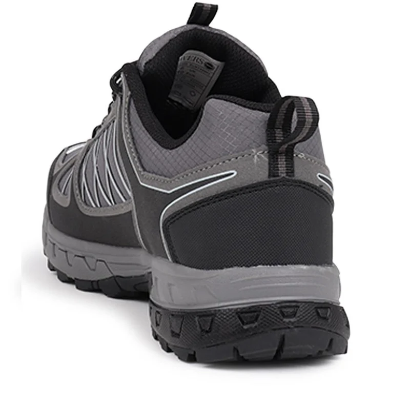 Wide Fit Lace-Up Chunky Trainers - SUNT40003 / 325 597 - Charcoal
