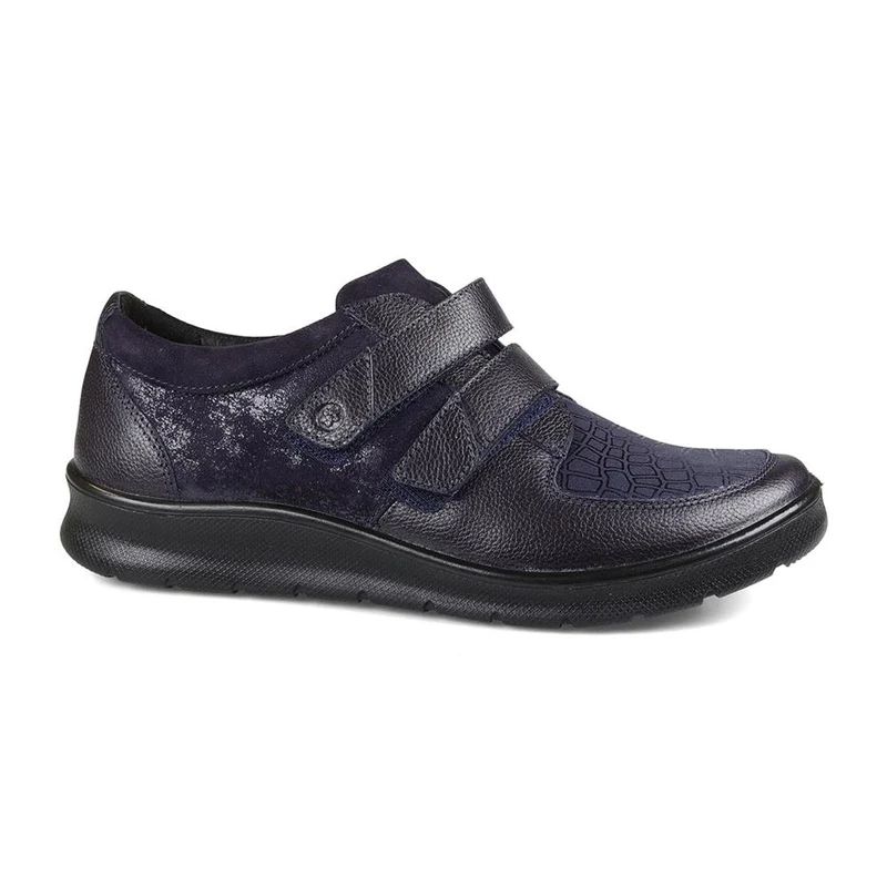 Padders Ladies Dual Fit Comfort 2E/3E - LILY - Lily / null - Navy Combi
