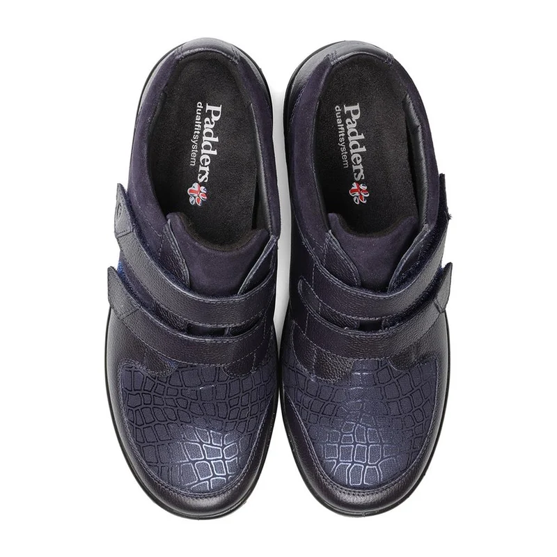 Padders Ladies Dual Fit Comfort 2E/3E - LILY - Lily / null - Navy Combi