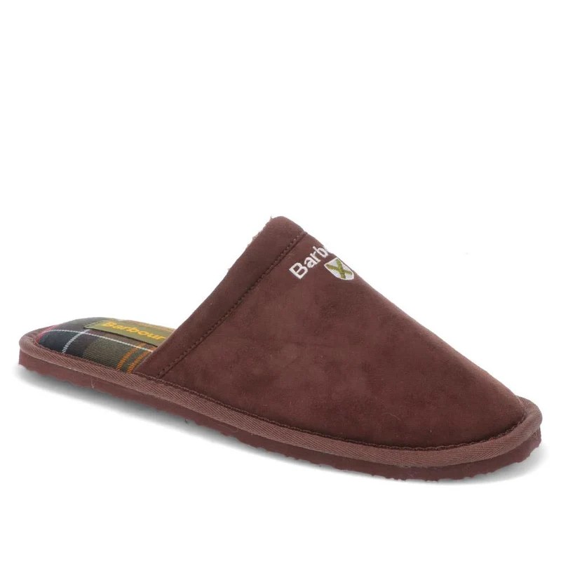 Cushioned Mule Slippers - BARBR40502 / 325 693 - Chocolate