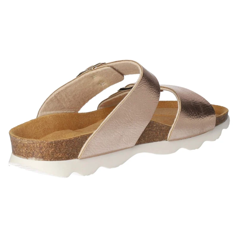 Pantoletten Gold