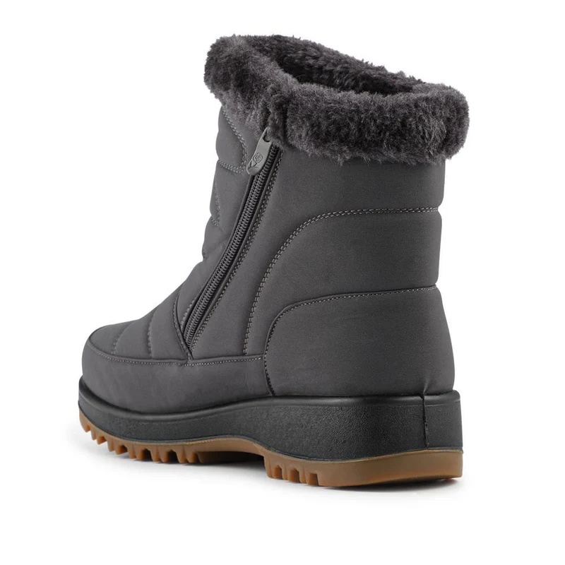 Warm Lined Twin Zip Weather Boots - ACADE42000 / 328 503 - Grey