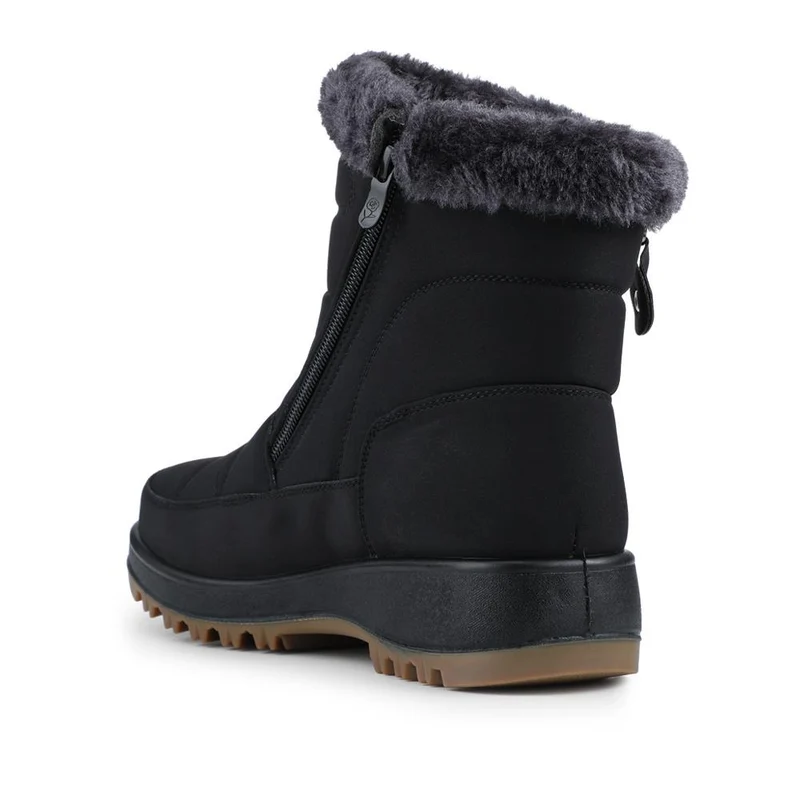Warm Lined Twin Zip Weather Boots - ACADE42000 / 328 503 - Black