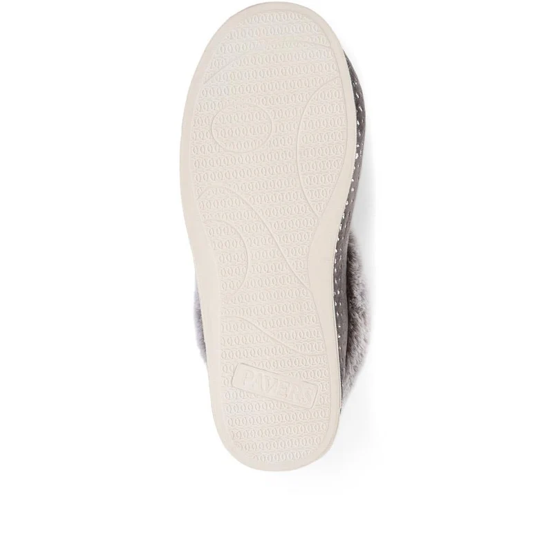 Full Slippers - QING36011 / 322 341 - Grey