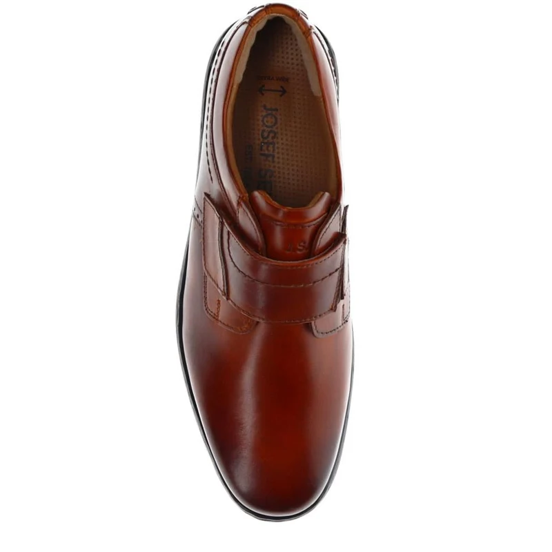 Smart Leather Touch-Fasten Shoes - JOSEF40506 / 326 425 - Cognac