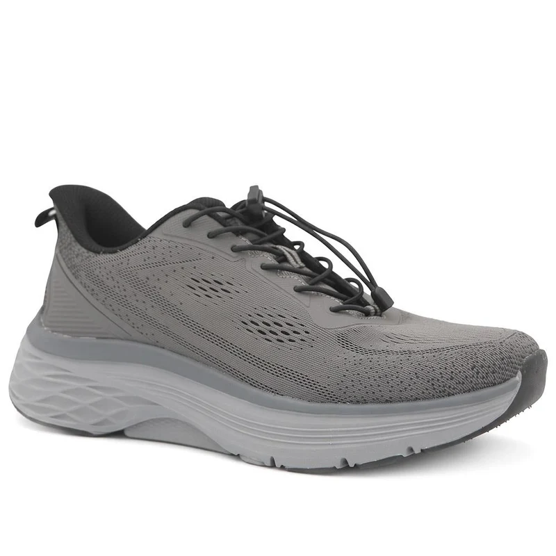 Wide Fit Sporty Bungee Lace Trainers - BOJIE44010 / 330 186