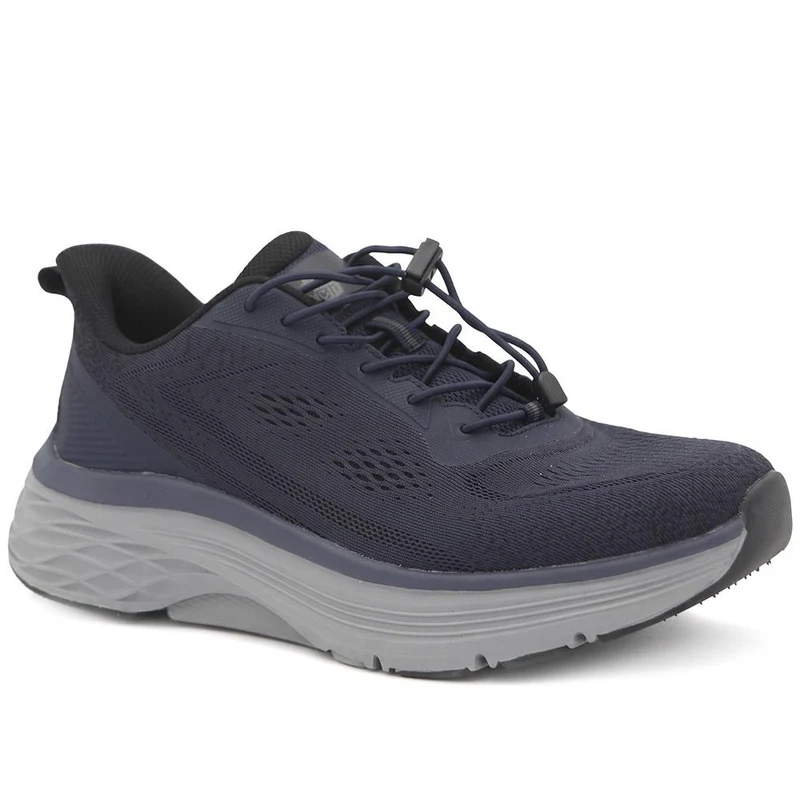 Wide Fit Sporty Bungee Lace Trainers - BOJIE44010 / 330 186