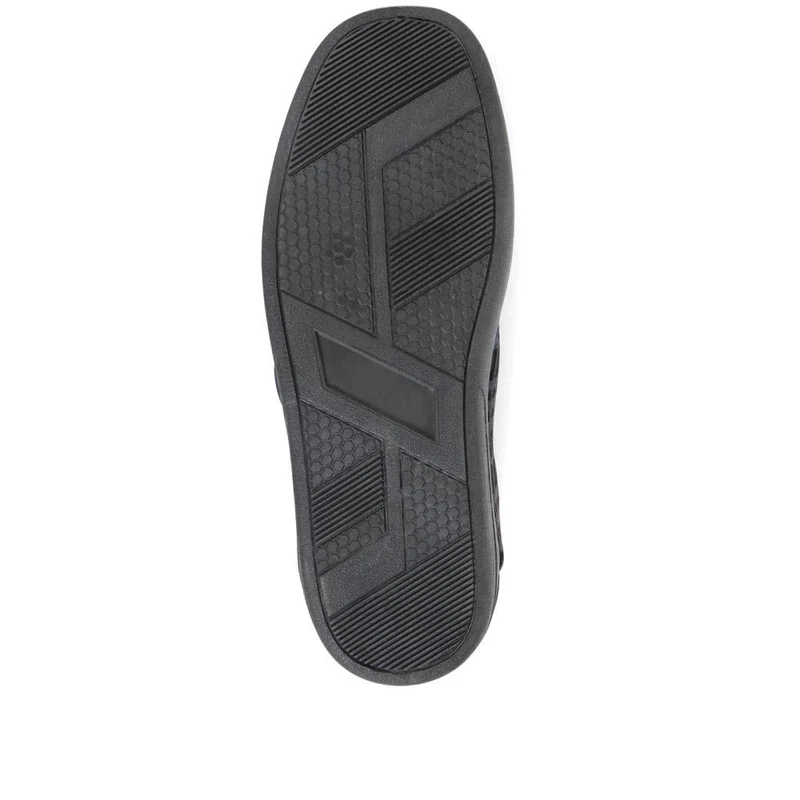 Cosy Tartan Slippers - QINGD36003 / 322 320 - Navy Multi