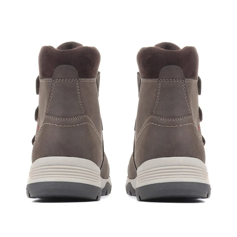 Adjustable Ankle Boots - CENTR36013 / 322 791 - Dark Brown