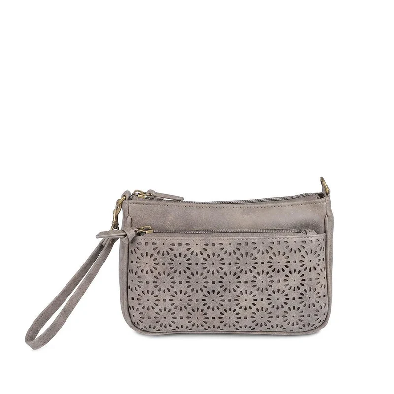 Daily Crossbody Bag With Laser Cut Detailing - JEWN44001 / 330 171