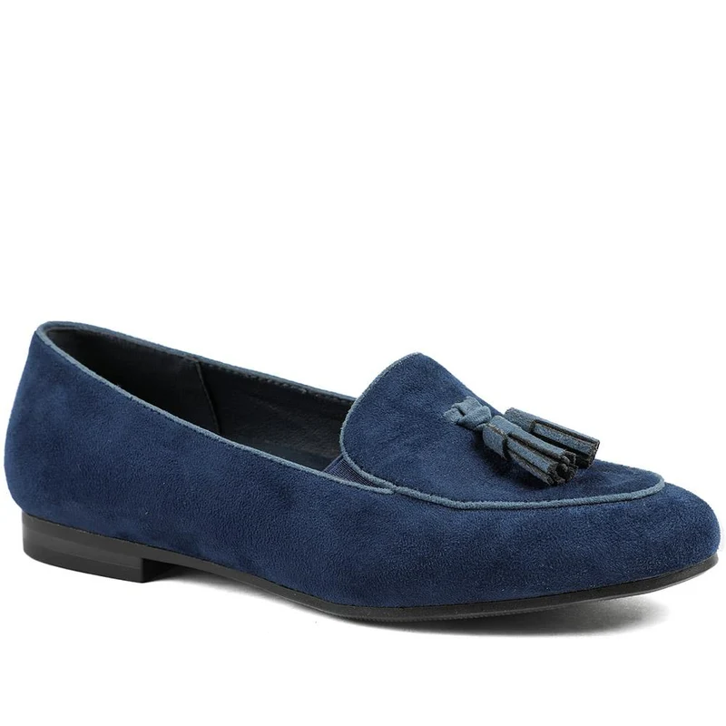 Smart Tasselled Heeled Loafers - WK43011 / 328 999