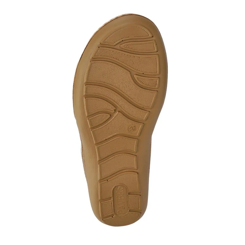 Adjustable Buckle Detail Comfort Sandals - WBINS39084 / 325 249 - White