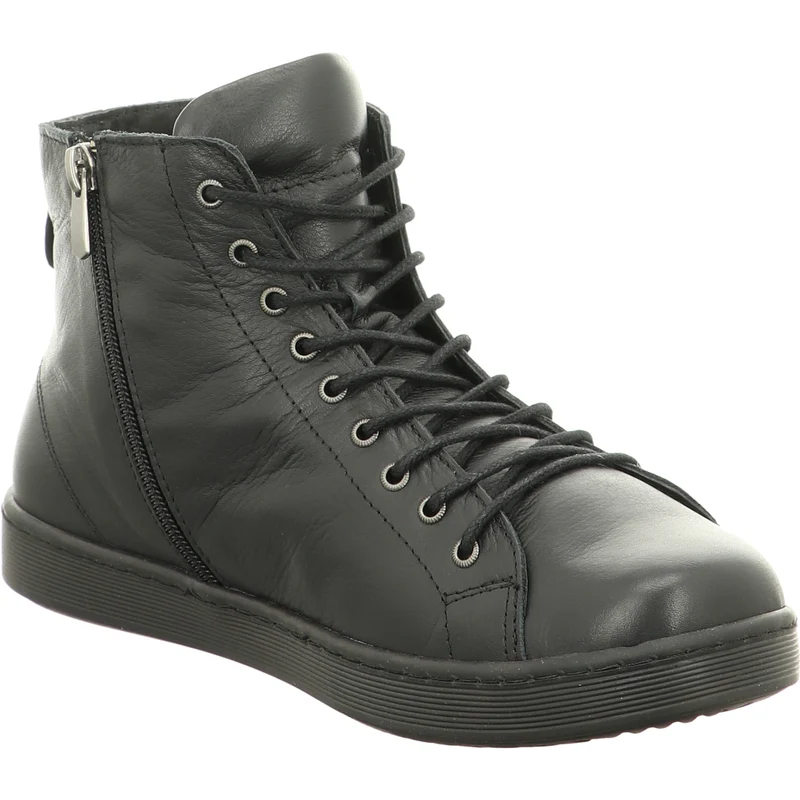 Esgano Stiefelette schwarz