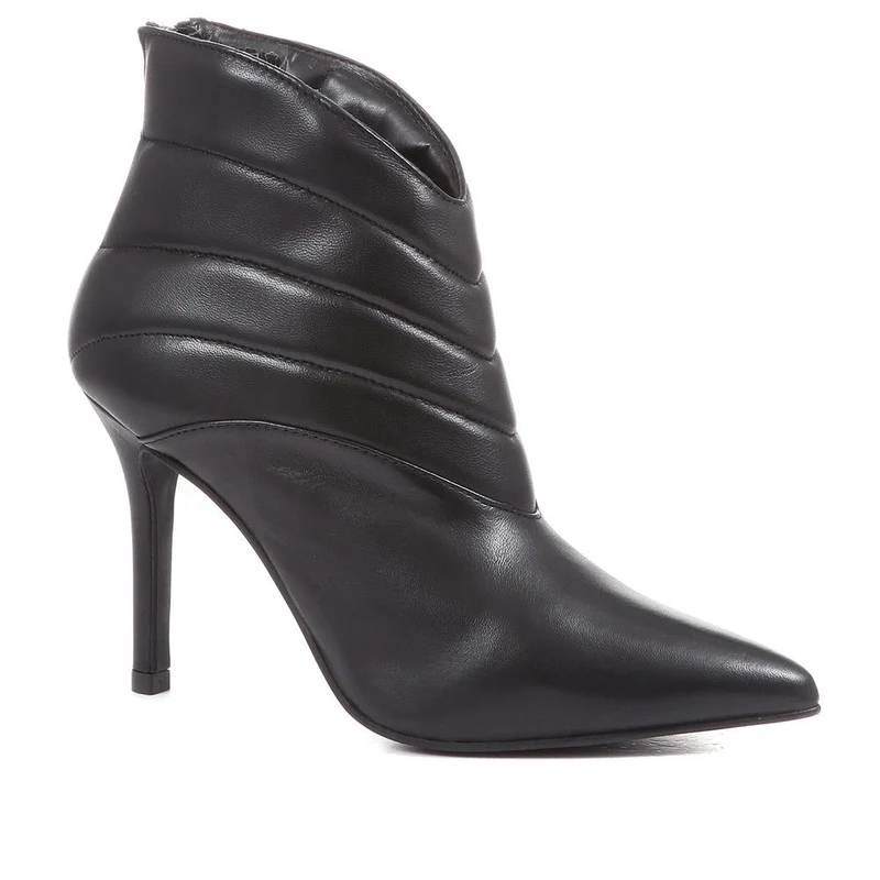 Catalina Stiletto Ankle Boots - CATALINA / 322 805 - Black