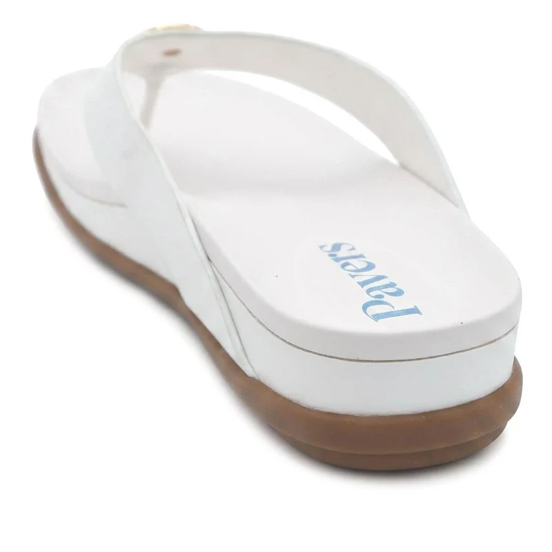 Lightweight Toe Post Sandals - BAIZH43031 / 328 984 - White