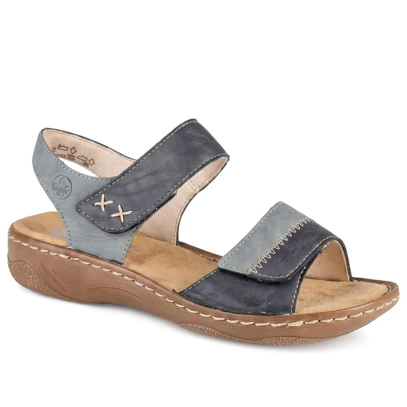 Rieker Dual Adjustable Strap Sandals - RKR43071 / 330 553