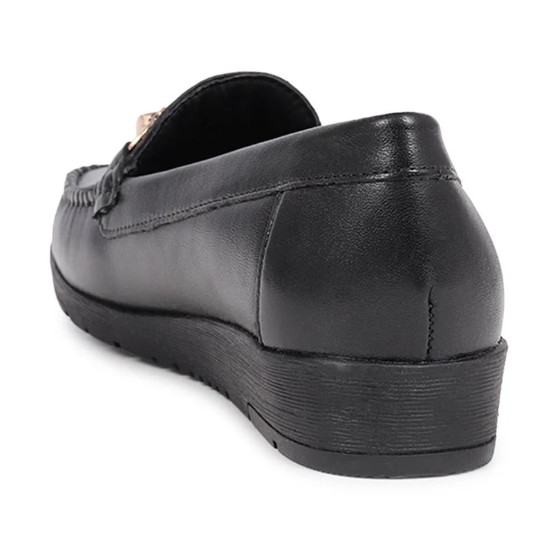 Smart Leather Moccasins - NAP40008 / 326 589 - Black