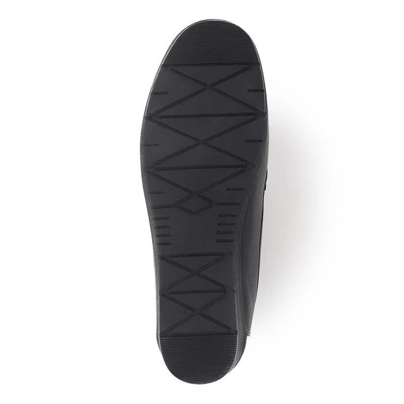 Smart Leather Moccasins - NAP40008 / 326 589 - Black