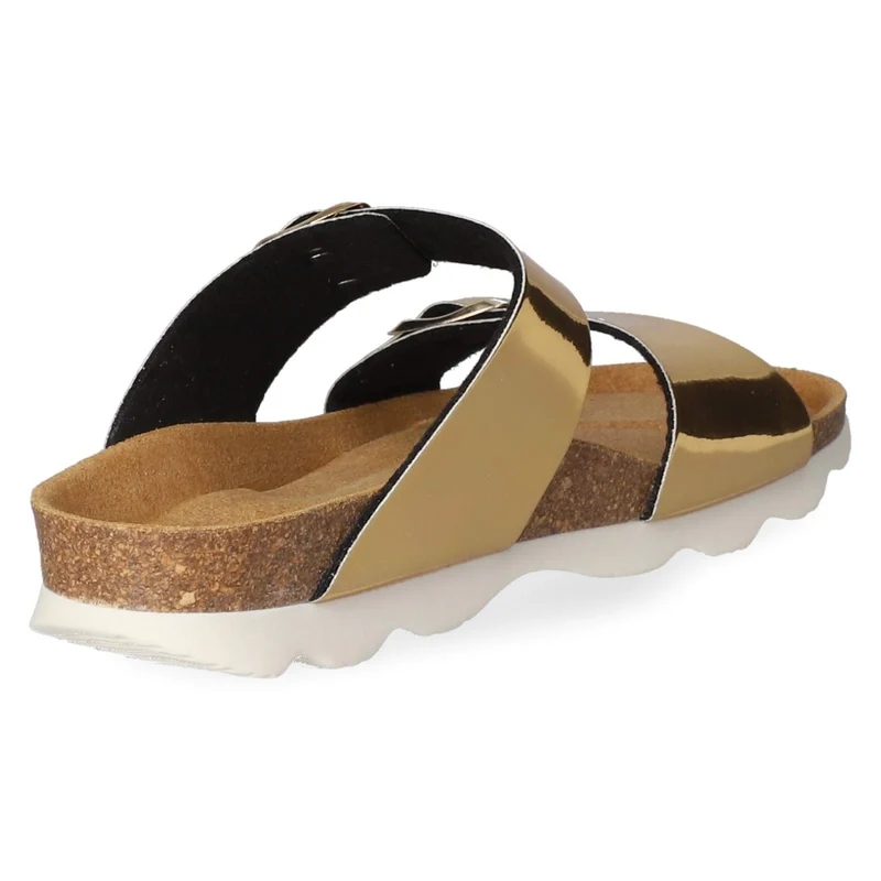 Pantoletten Gold