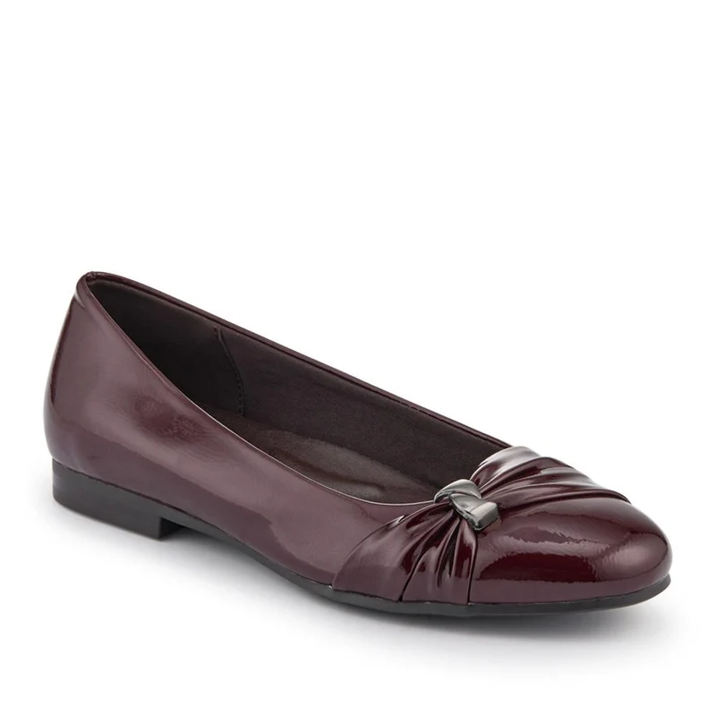 Bow-Detailed Heeled Ballet Pumps - WK42022 / 328 125