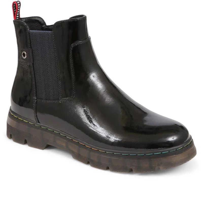 Casual Chelsea Boots - WOIL38009 / 324 131 - Black Patent