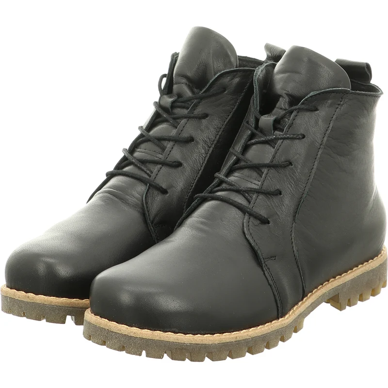 Esgano Stiefelette schwarz