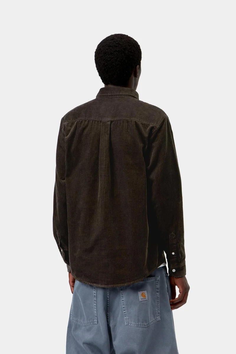 Carhartt WIP Madison Cordhemd für Herren | Tabak