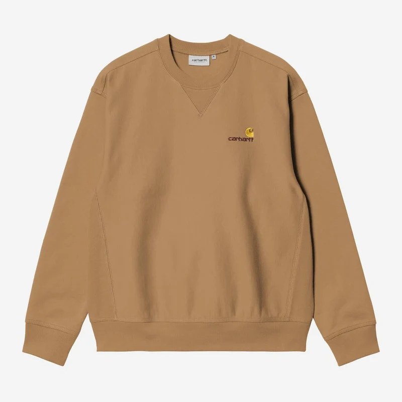 Carhartt WIP Herren American Script Sweatshirt | WIP Dusty H
