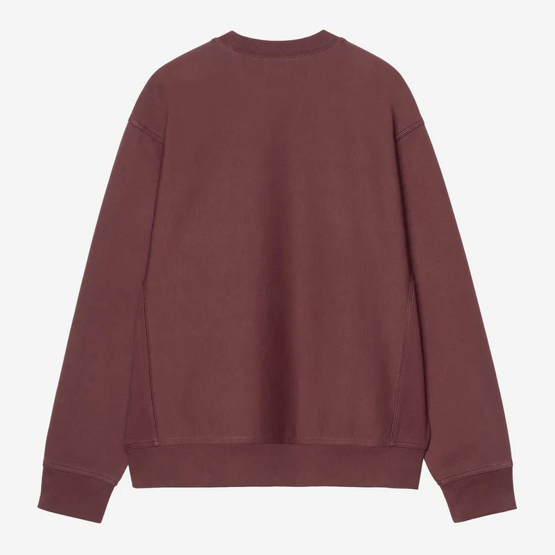 Carhartt WIP Herren American Script Sweatshirt | Amarone