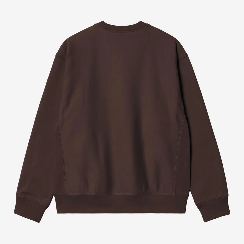 Carhartt WIP Herren American Script Sweatshirt | Palisander