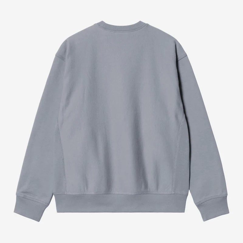 Carhartt WIP Herren American Script Sweatshirt | Schattiges Blau