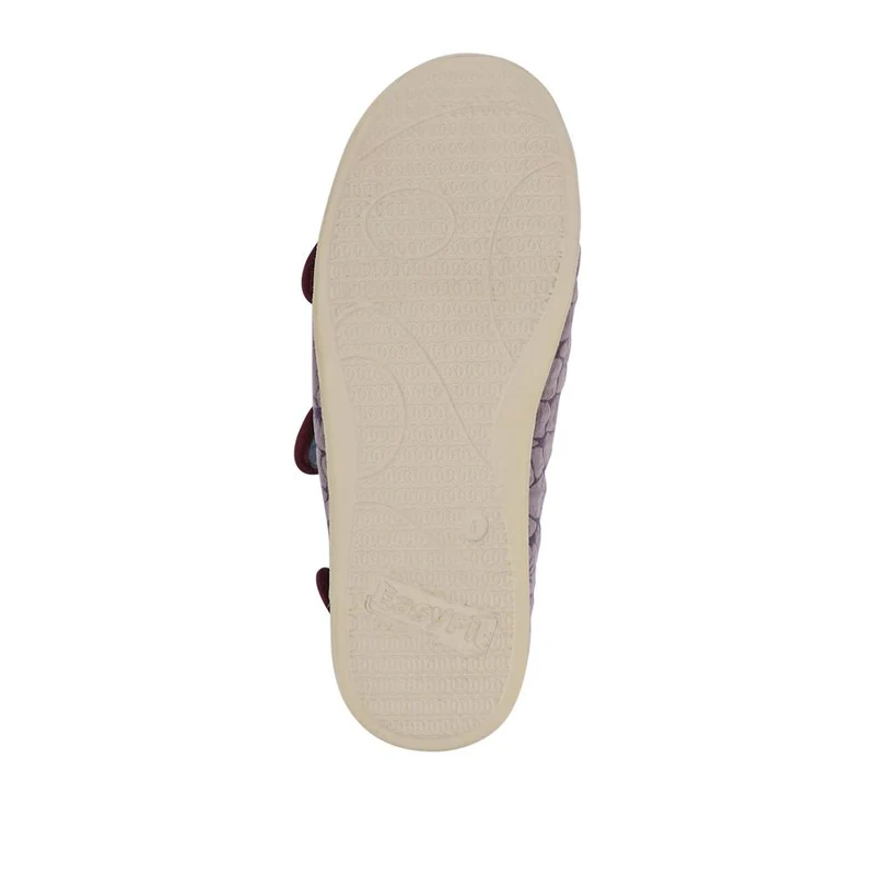 Extra-Wide Water-Resistant Slippers - REETA / 327 508 - Purple