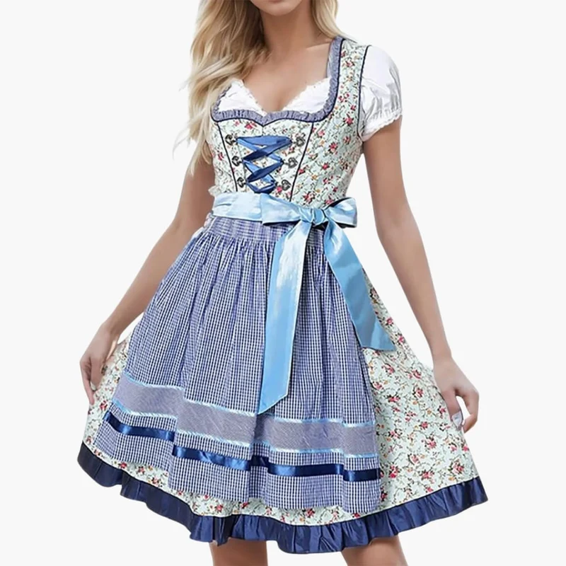 Klassisches Damen Dirndlkleid mit Schürze - Marcia