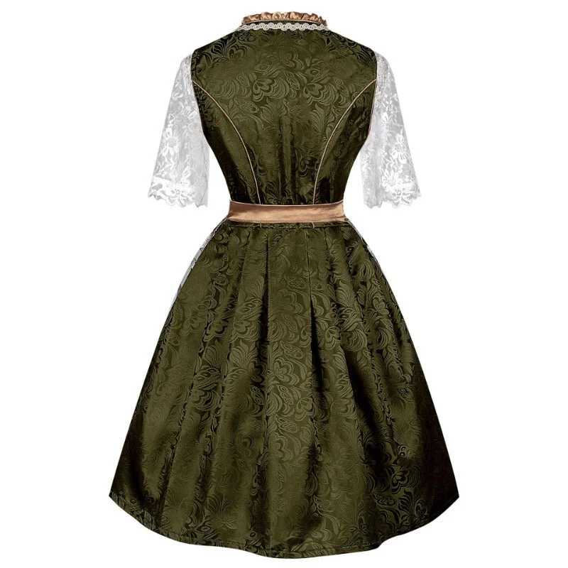 Damen Festliches Oktoberfest Dirndl Kleid - Waltraud