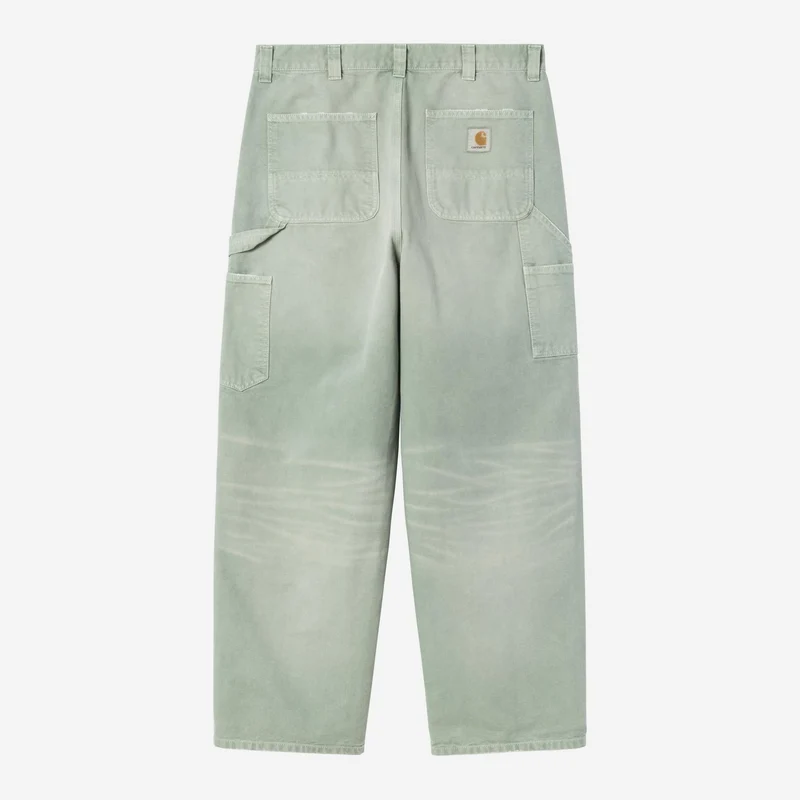 Carhartt WIP Herren OG Double Knee Hose | Schattiges Grün Destroy Wash