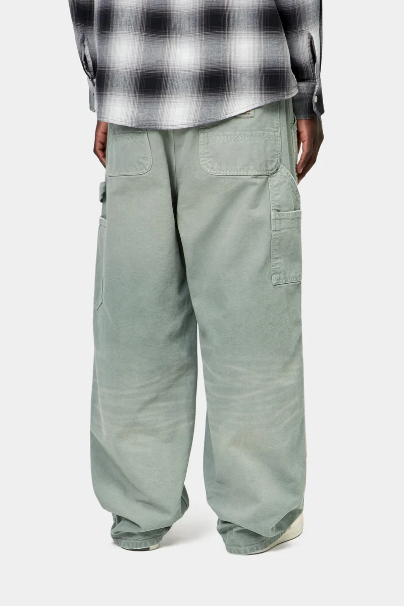 Carhartt WIP Herren OG Double Knee Hose | Schattiges Grün Destroy Wash