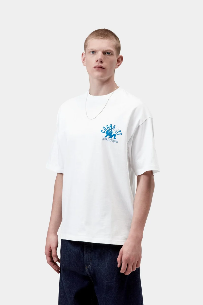 Carhartt WIP Herren-T-Shirt „Built Different“ | Weiß