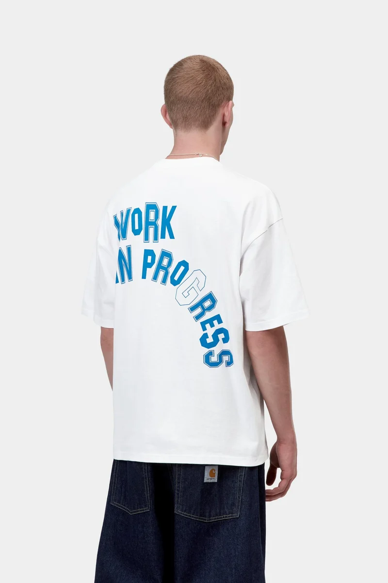 Carhartt WIP Herren-T-Shirt „Built Different“ | Weiß