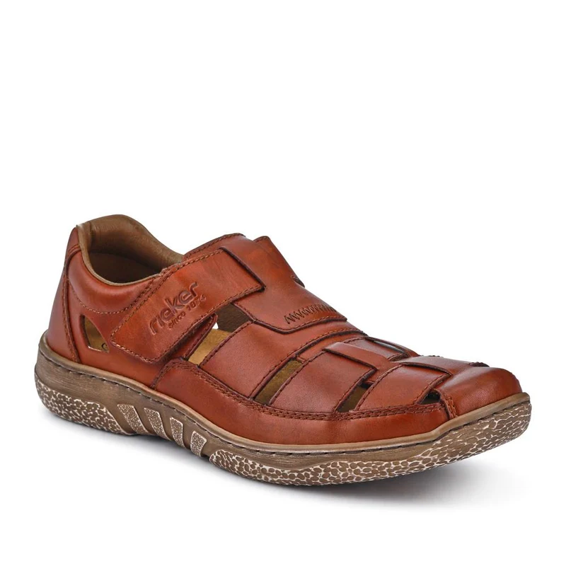Breathable Leather Touch-Fasten Shoes - RKR41531 / 326 938