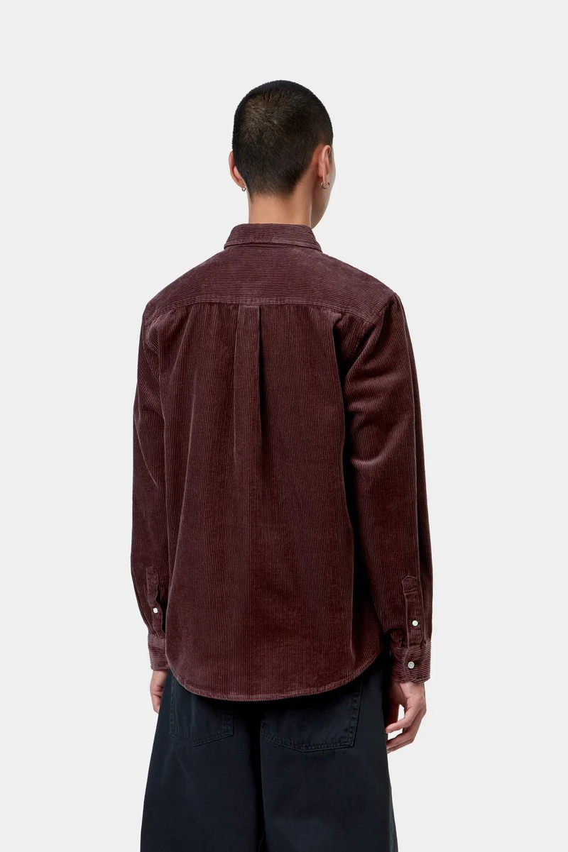 Carhartt WIP Herren Madison Cordhemd | Amarone