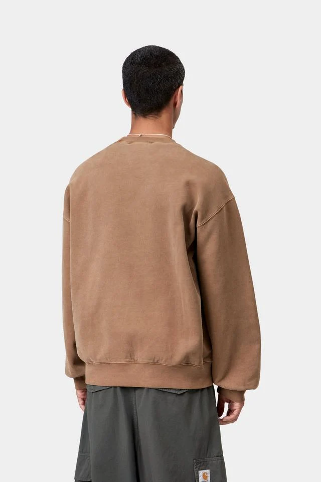 Carhartt WIP Vista Herren-Sweatshirt | WIP H Braun, stückgefärbt