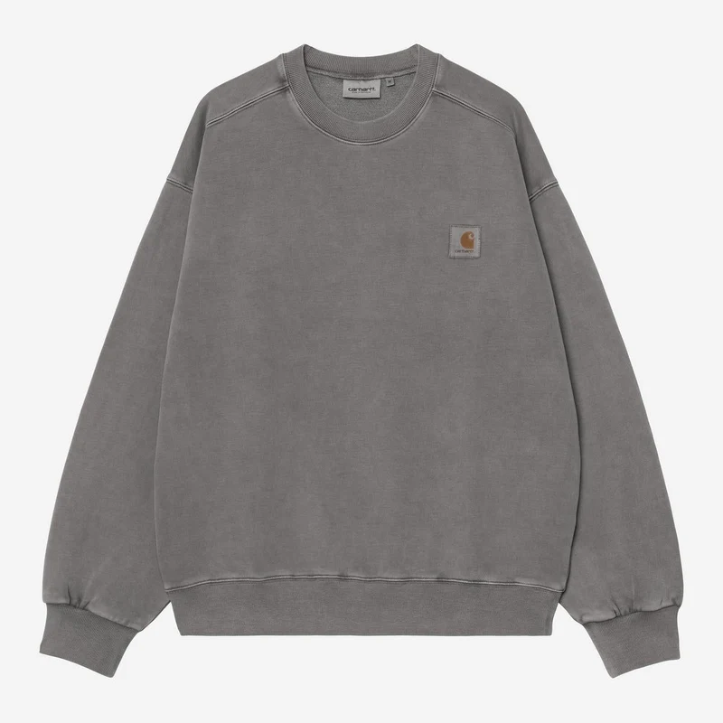 Carhartt WIP Vista Herren-Sweatshirt | Schwarz, stückgefärbt