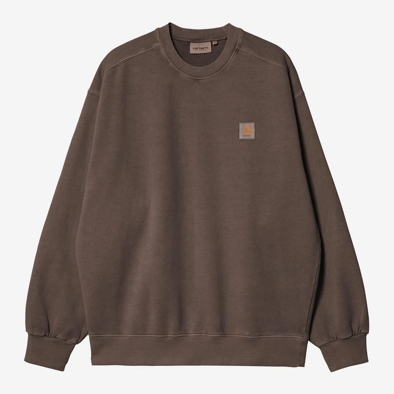 Carhartt WIP Vista Herren-Sweatshirt | Tabakfarben, stückgefärbt