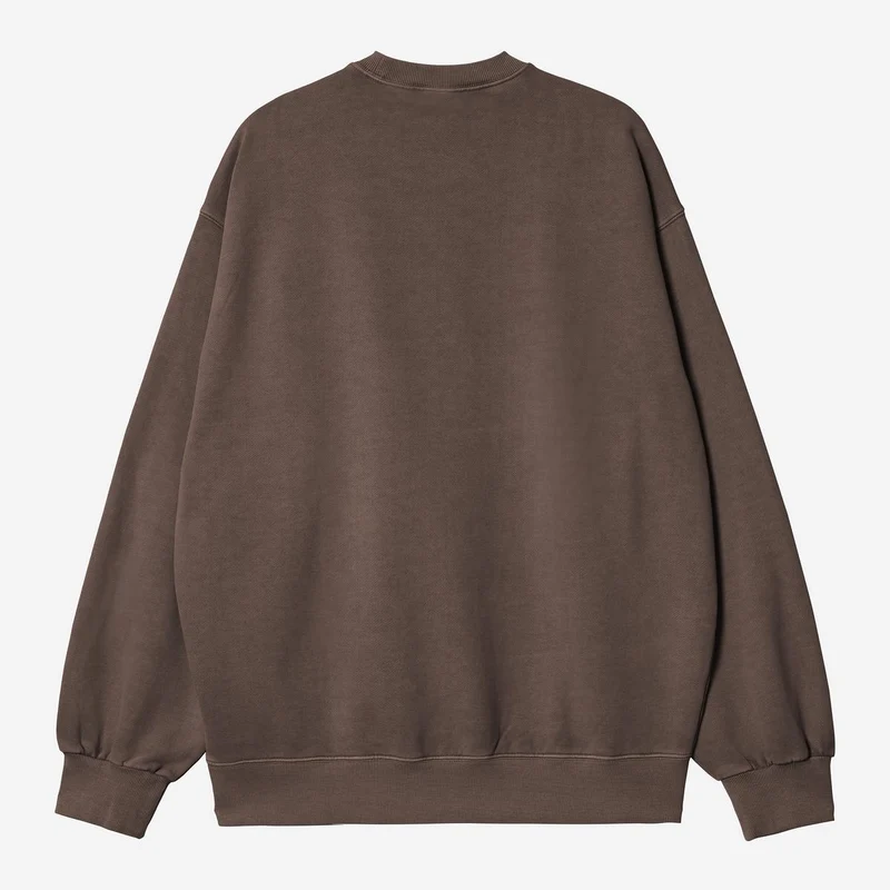 Carhartt WIP Vista Herren-Sweatshirt | Tabakfarben, stückgefärbt
