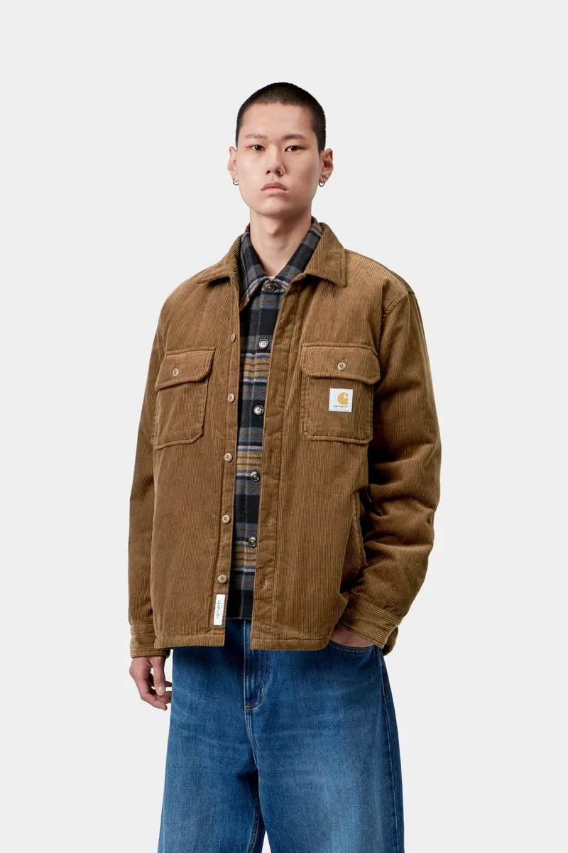 Carhartt WIP Whitsome Herrenhemdjacke | WIP H Braun