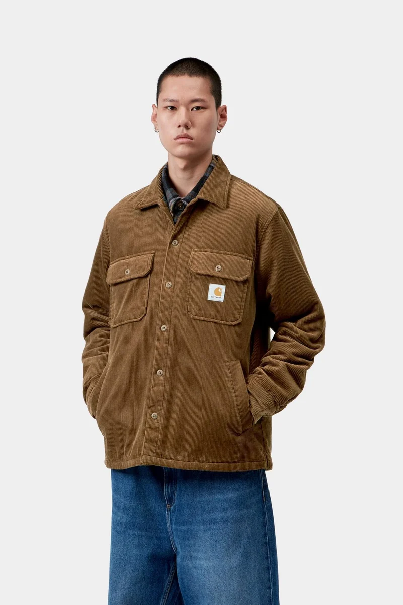 Carhartt WIP Whitsome Herrenhemdjacke | WIP H Braun