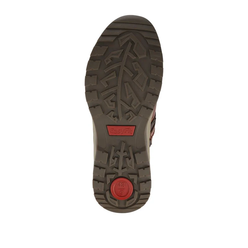 EasyFit Extra Wide Warm Lined Walking Boots - JACOB / 328 143 - Cognac
