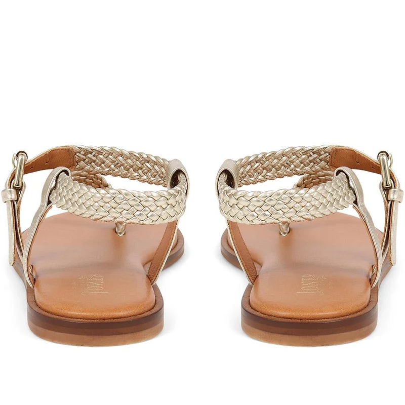Gabrielah Toe-Post Sandals - GABRIELAH / 325 306 - Gold