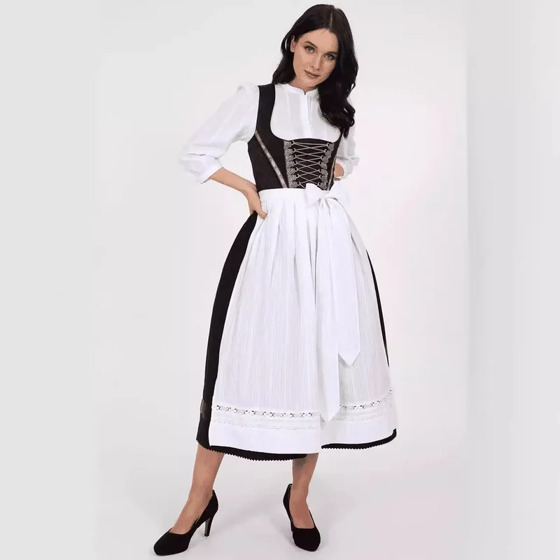 Damen Maxi Dirndl Kleid Oktoberfest 2025 - Elisabeth